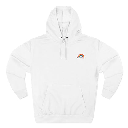 Three-Panel Fleece Hoodie
